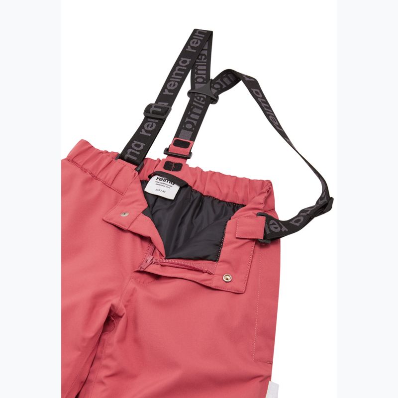 Pantaloni da sci per bambini Reima Proxima red clay 3