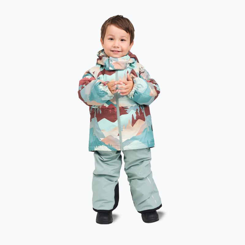 Pantaloni da sci per bambini Reima Proxima stone green 2