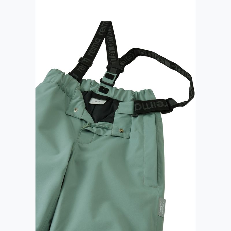 Pantaloni da sci per bambini Reima Proxima stone green 5