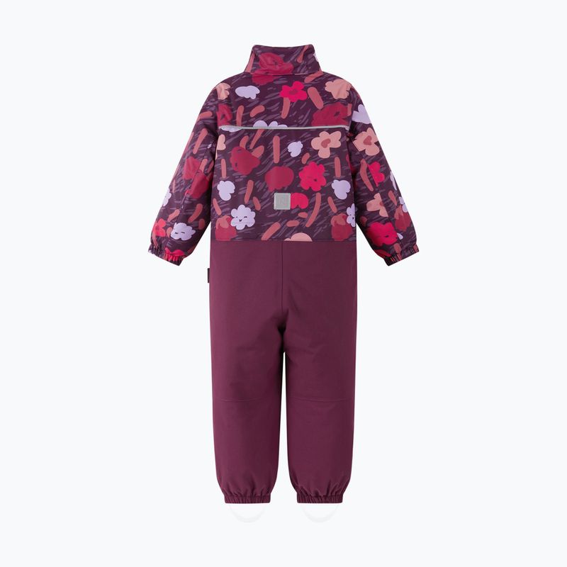 Tuta per bambini Reima Kipina deep purple 3