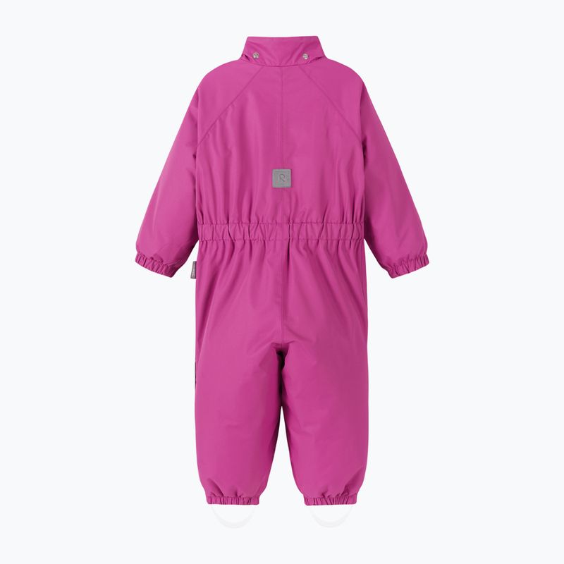 Tuta da sci per bambini Reima Puhuri fucshia 3