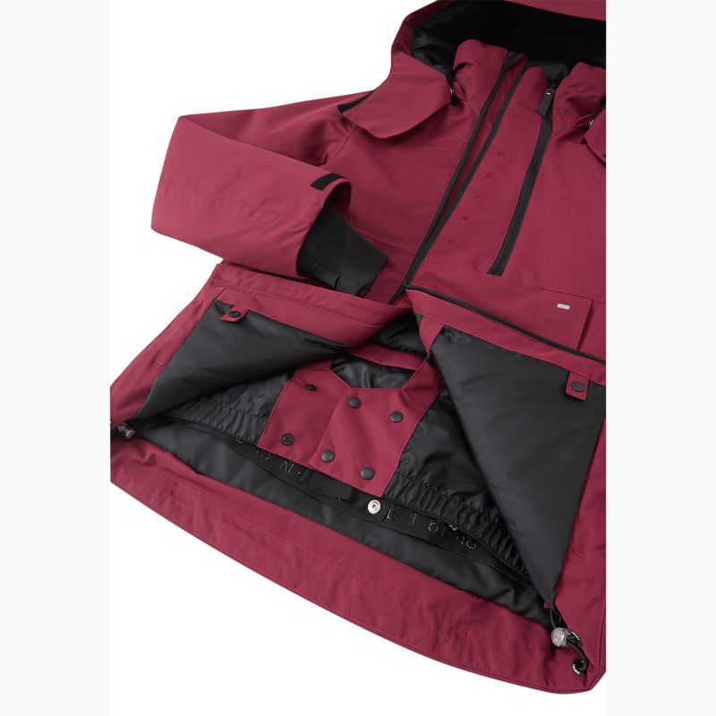 Giacca da sci bambino Reima Tieten maroon 7