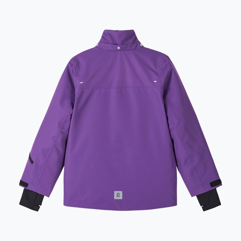 Giacca da sci bambino Reima Perille plum purple 3