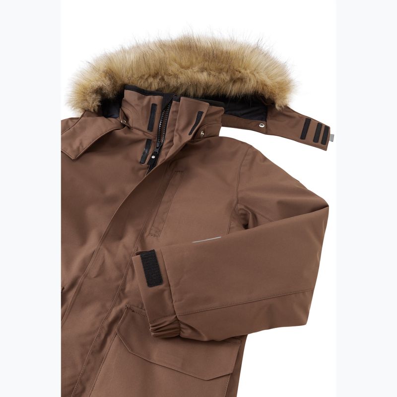 Giacca invernale per bambini Reima Ajaton umber brown 5