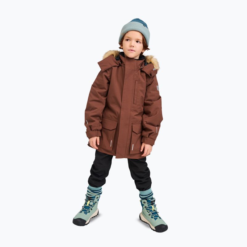 Giacca invernale per bambini Reima Ajaton umber brown 12