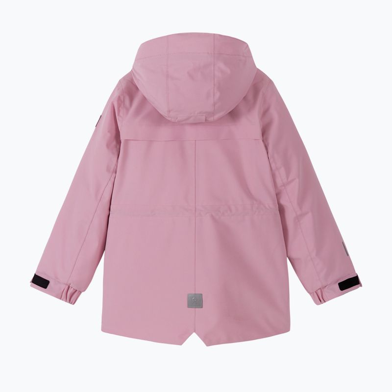Giacca invernale per bambini Reima Ajaton grey pink 3