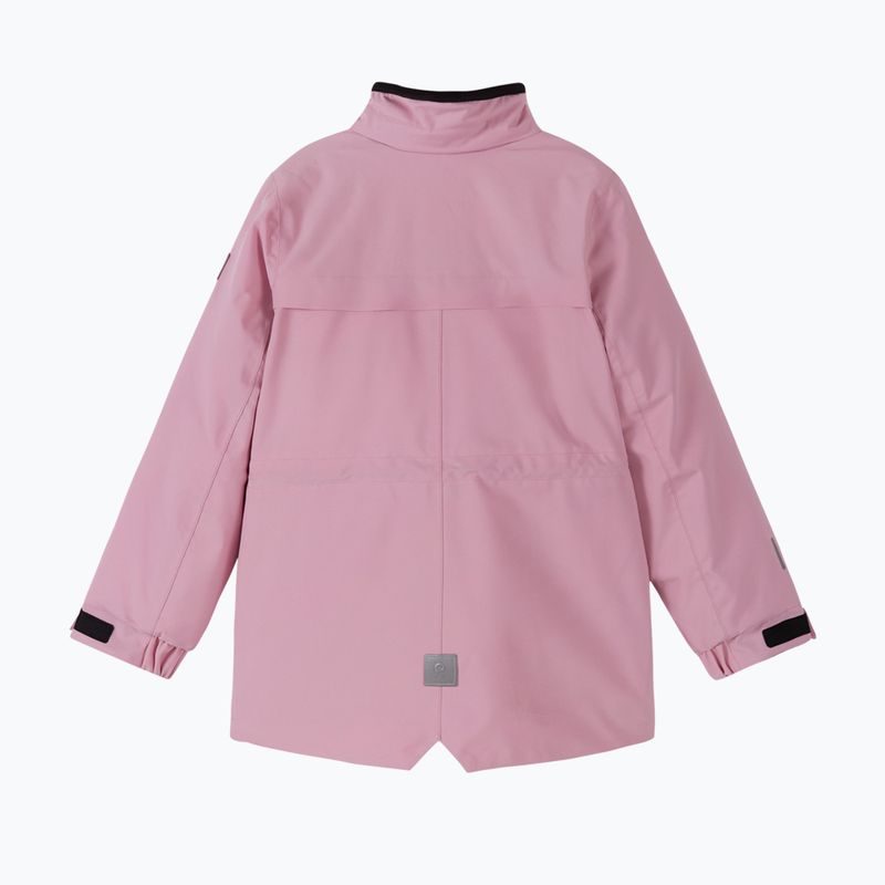 Giacca invernale per bambini Reima Ajaton grey pink 4