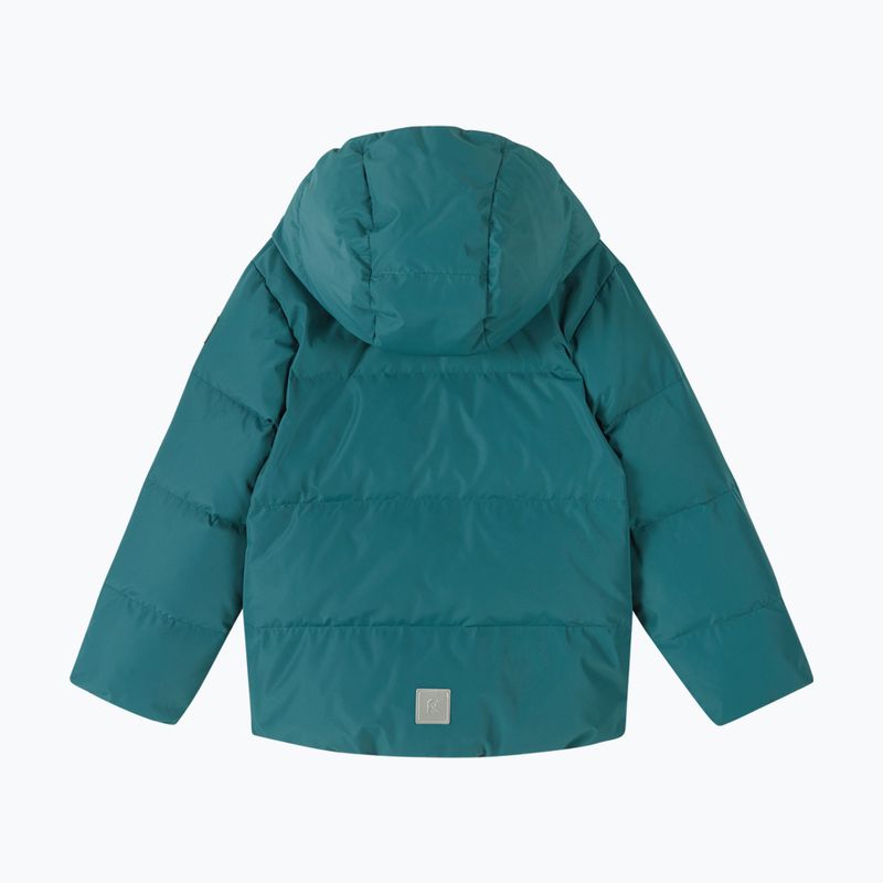 Piumino bambino Reima Paimio dark teal 2