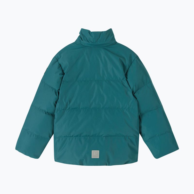 Piumino bambino Reima Paimio dark teal 3