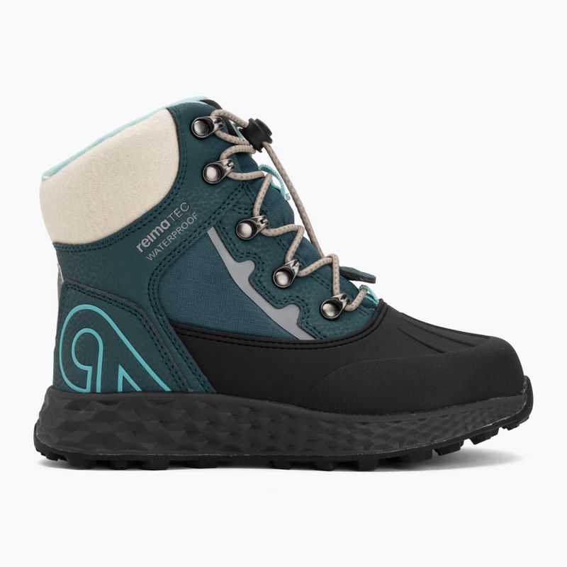 Doposci da bambino Reima Hallava Lace dark teal 2