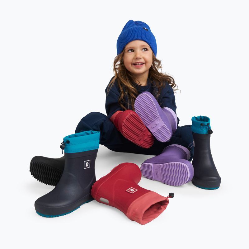 Stivali di gomma per bambini Reima Thermo-Ankka navy 8