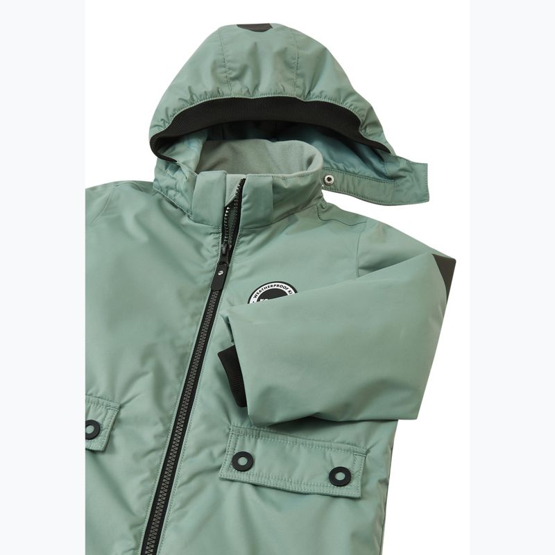 Tuta softshell per bambini Reima Marte Mid stone green 3