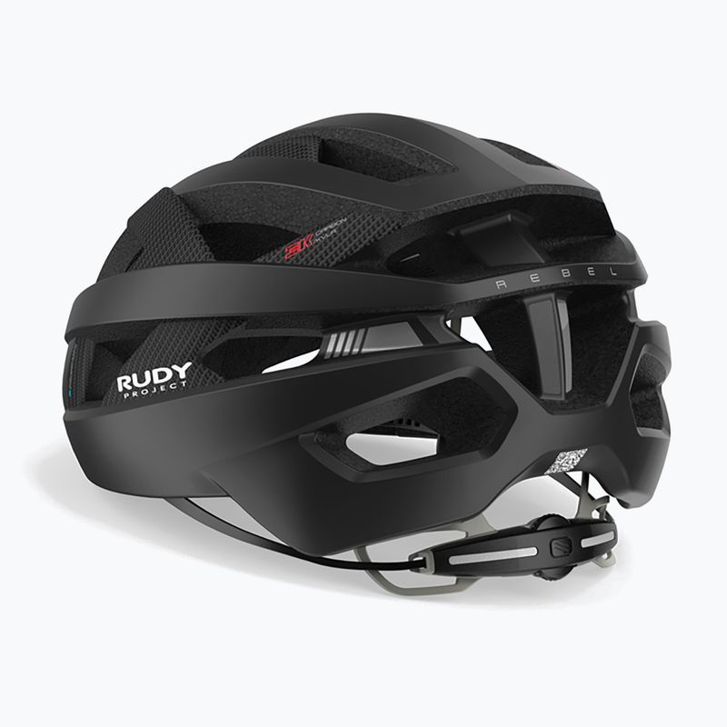 Casco da ciclismo Rudy Project Rebel carbon black matte 10