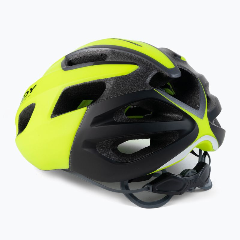 Casco da bici Rudy Project Strym giallo fluo lucido 4