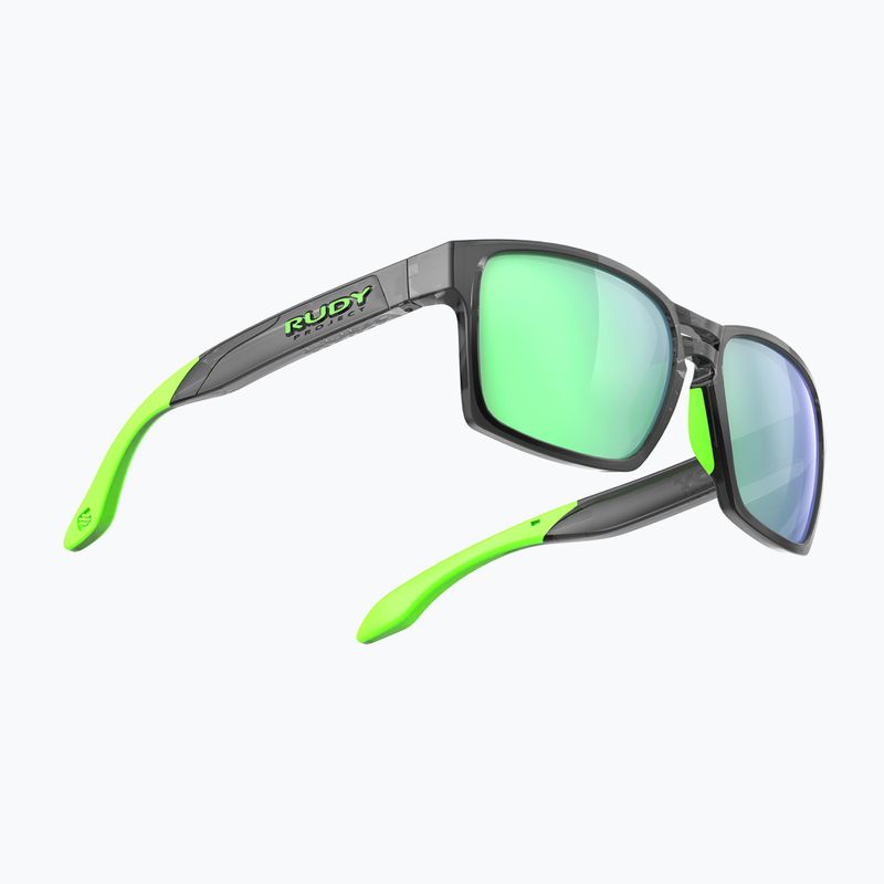 Occhiali da sole Rudy Project Spinair 57 crystal graphite/polar 3fx hdr multilaser green 6