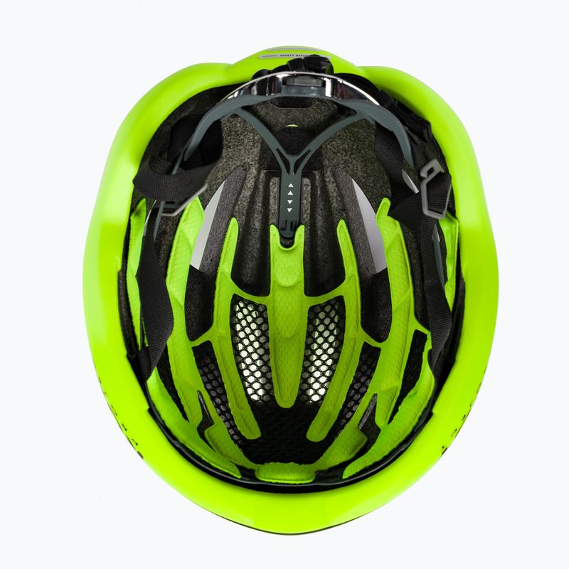 Casco da bicicletta Rudy Project Spectrum giallo fluo nero opaco 5