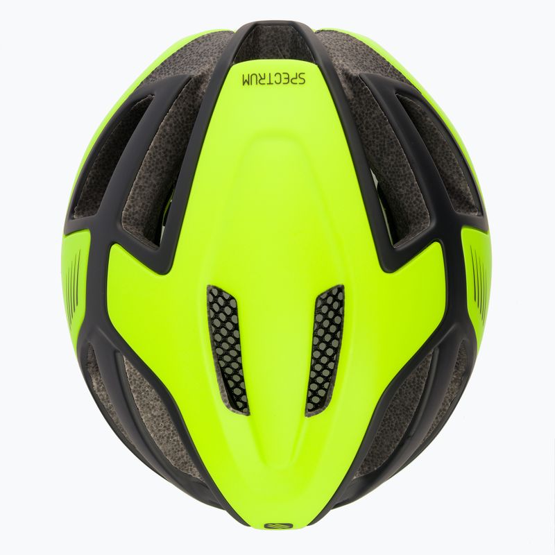 Casco da bicicletta Rudy Project Spectrum giallo fluo nero opaco 6