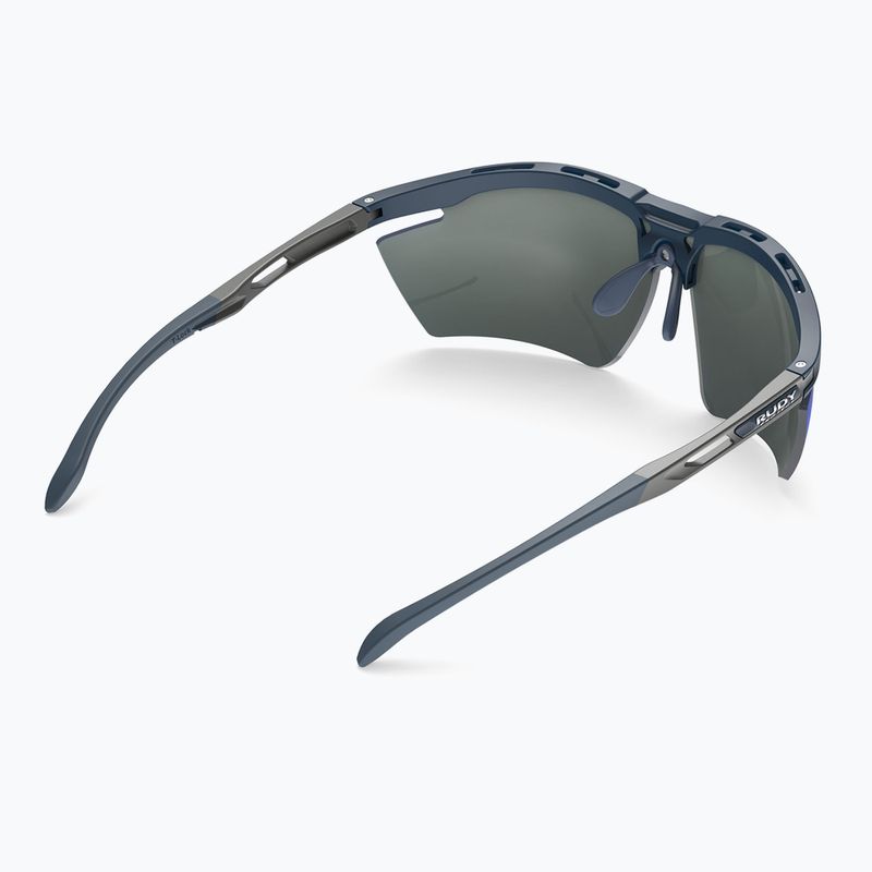 Occhiali da sole Rudy Project Magnus blu navy opaco/multilaser blu 5