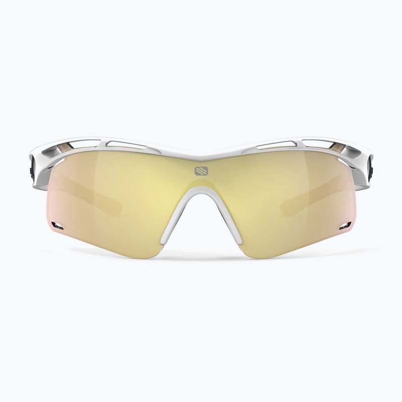 Occhiali da sole Rudy Project Tralyx+ Slim bianco lucido/oro multicolore 2