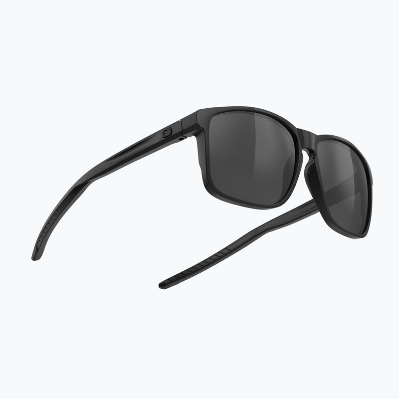 Occhiali da sole Rudy Project Overlap nero fumo/nero lucido 4