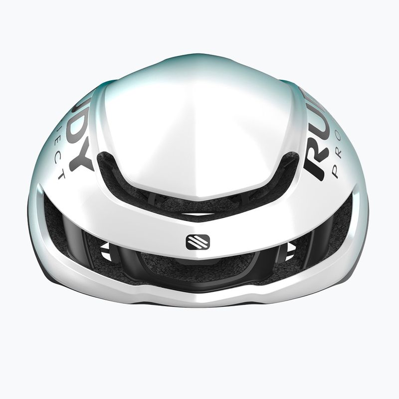 Casco da ciclismo Rudy Project Nytron pearl/emerald/black metal matte 3