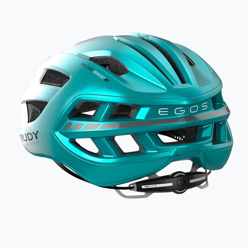 Casco da ciclismo Rudy Project Egos pearl/emerald metal matte 4