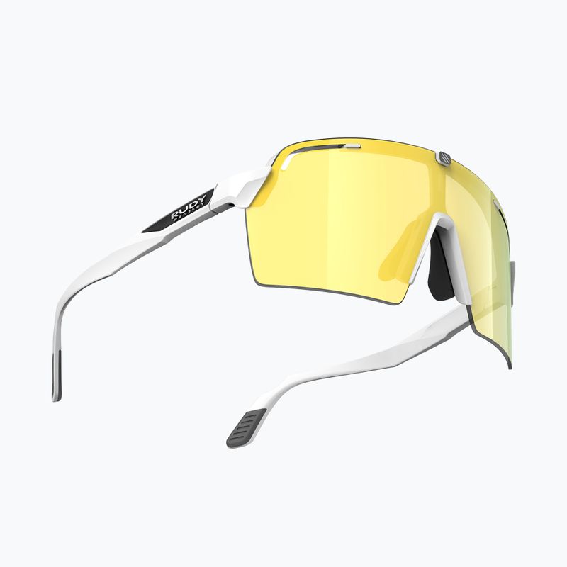 Occhiali da sole Rudy Project Spinshield Pro white matte/multilaser yellow 2