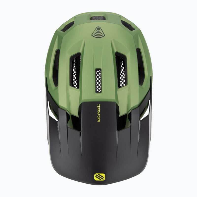 Casco da bici Rudy Project Terraform met.olive/black/acid green matte 6