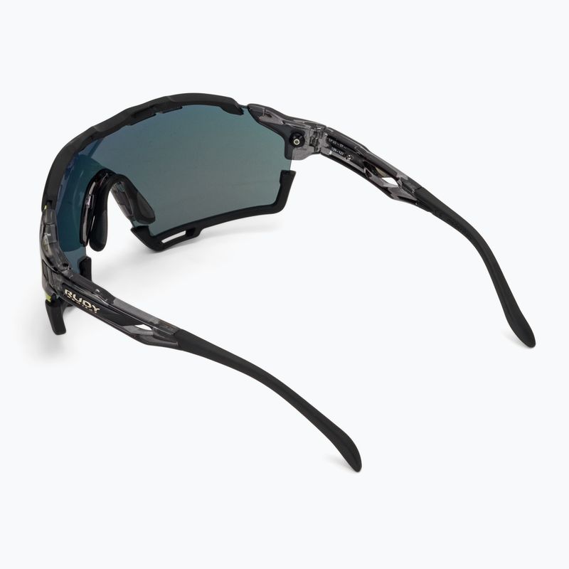 Occhiali da sole Rudy Project Cutline crystal ash/multilaser sunset 2