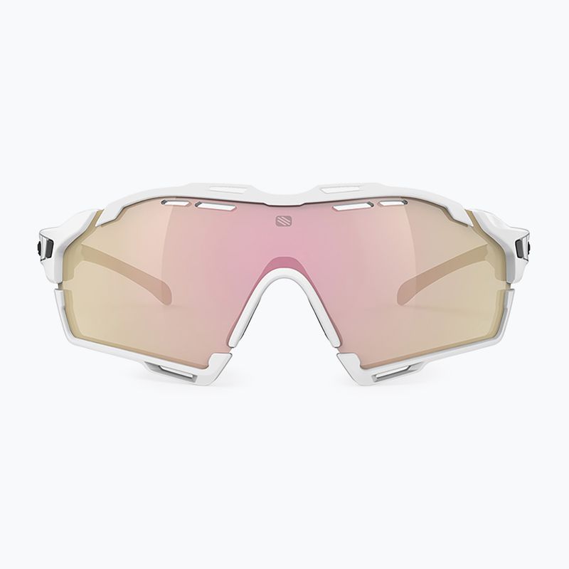 Occhiali da sole Rudy Project Cutline white gloss/multilaser rosegold 2