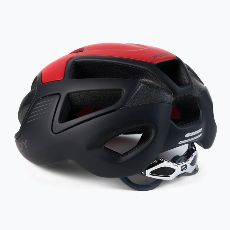 Casco da bicicletta Rudy Project Spectrum rosso nero opaco 4