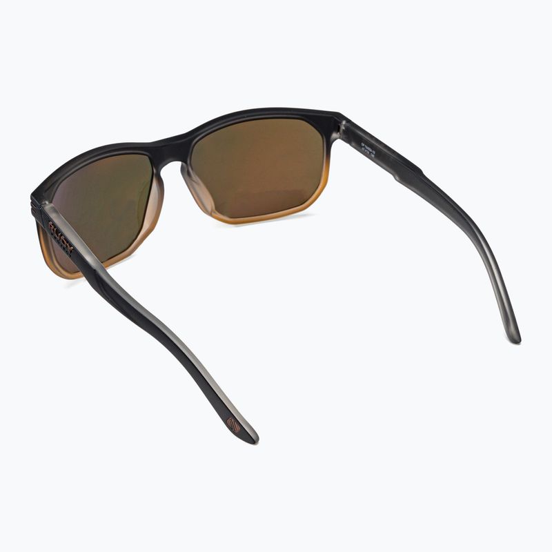 Occhiali da sole Rudy Project Soundrise black fade bronze matte/multilaser orange 2
