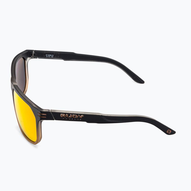 Occhiali da sole Rudy Project Soundrise black fade bronze matte/multilaser orange 4