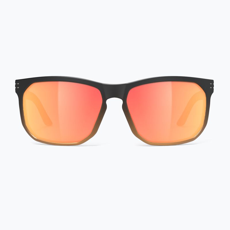 Occhiali da sole Rudy Project Soundrise black fade bronze matte/multilaser orange 7