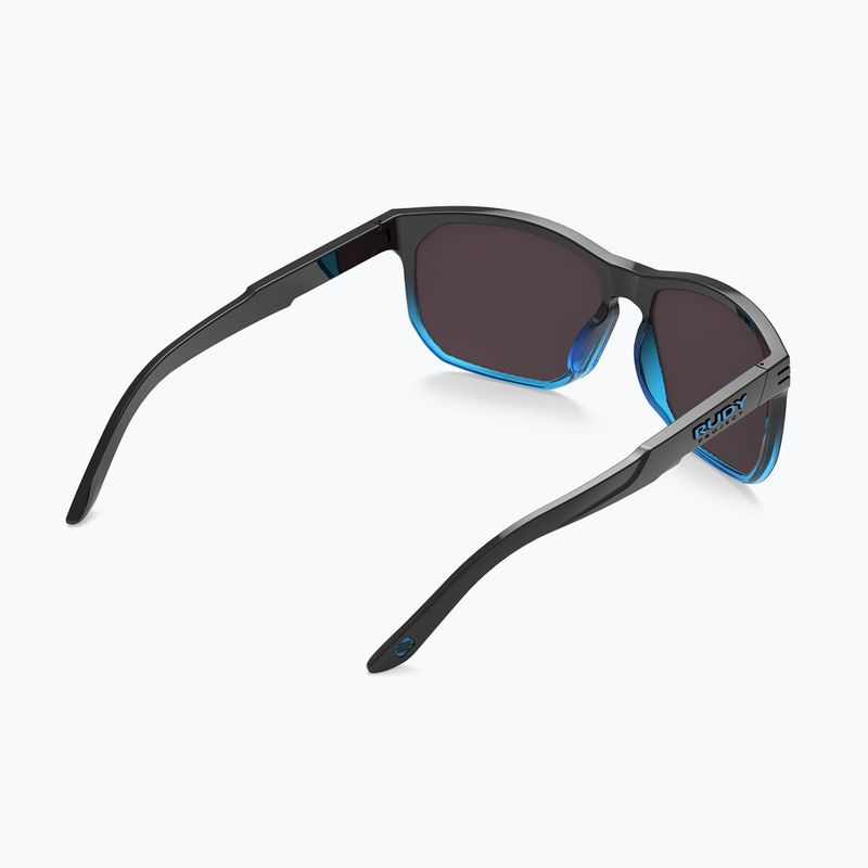 Occhiali da sole Rudy Project Soundrise black fade crystal azure gloss/multilaser ice 10