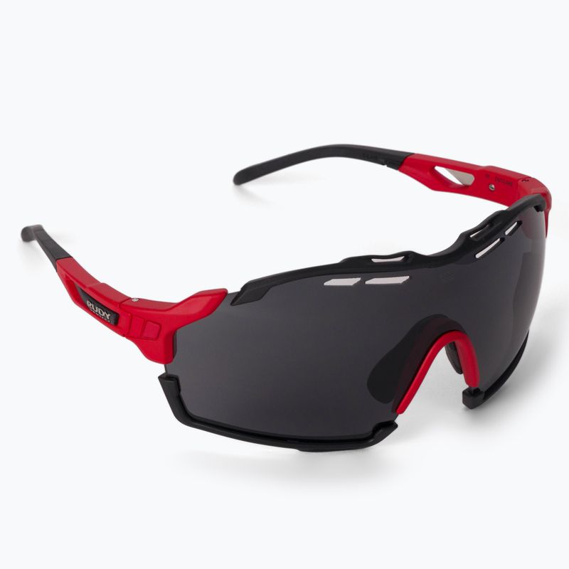 Occhiali da sole Rudy Project Cutline rosso opaco/nero fumo