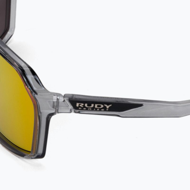Occhiali da sole Rudy Project Spinshield crystal ash/multilaser gold 4