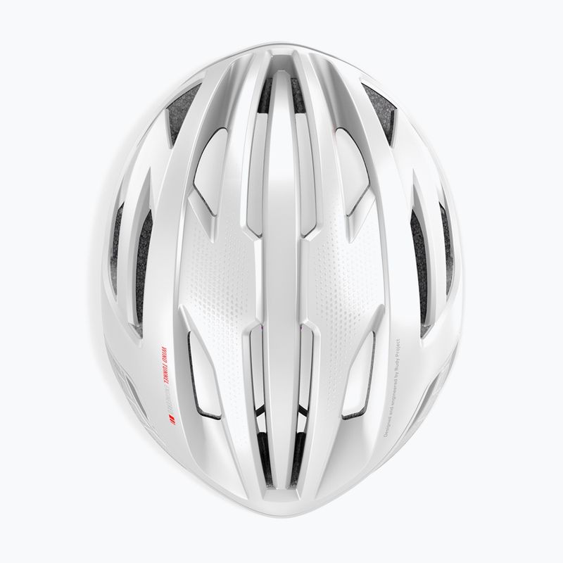 Casco da bicicletta Rudy Project Egos bianco opaco 10