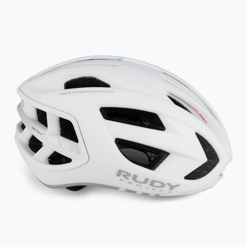 Casco da bicicletta Rudy Project Egos bianco opaco 3