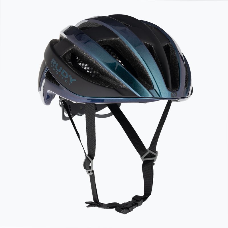 Rudy Project Venger Road casco da bici blu iridescente lucido