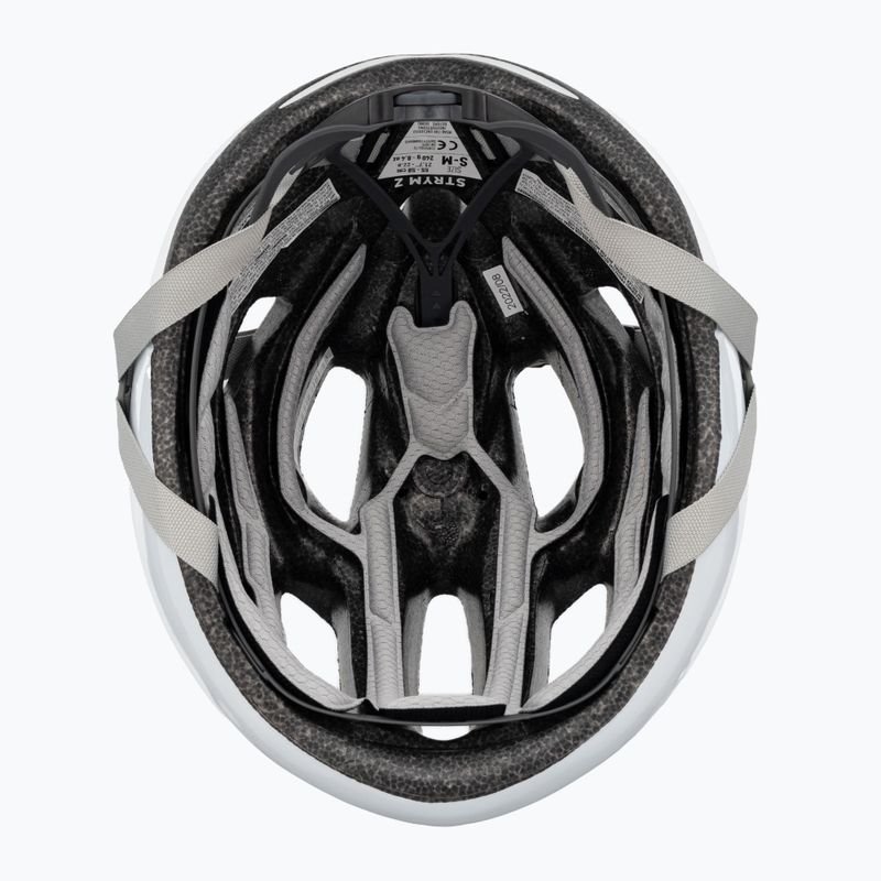 Rudy Project Strym Z casco da bici bianco lucido 2