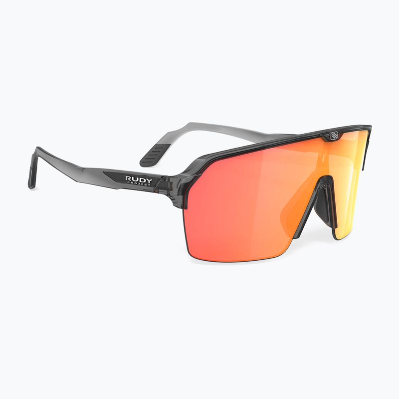 Occhiali da sole Rudy Project Spinshield Air crystal ash/multilaser orange