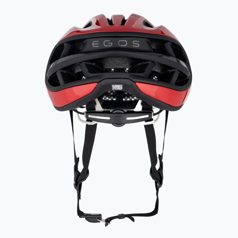 Rudy Project Egos casco da bici rosso cometa/nero lucido 4