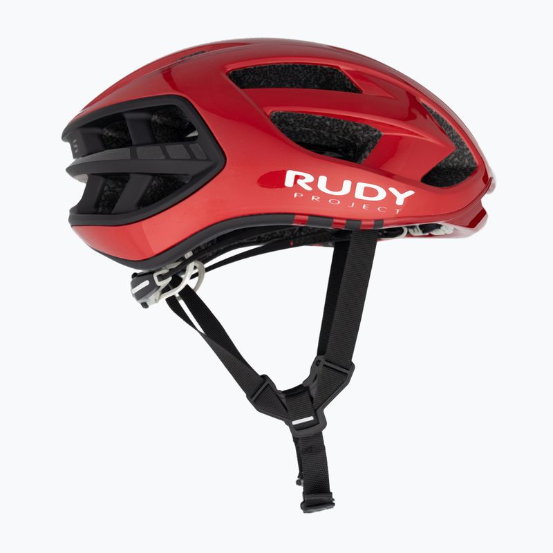 Rudy Project Egos casco da bici rosso cometa/nero lucido 3