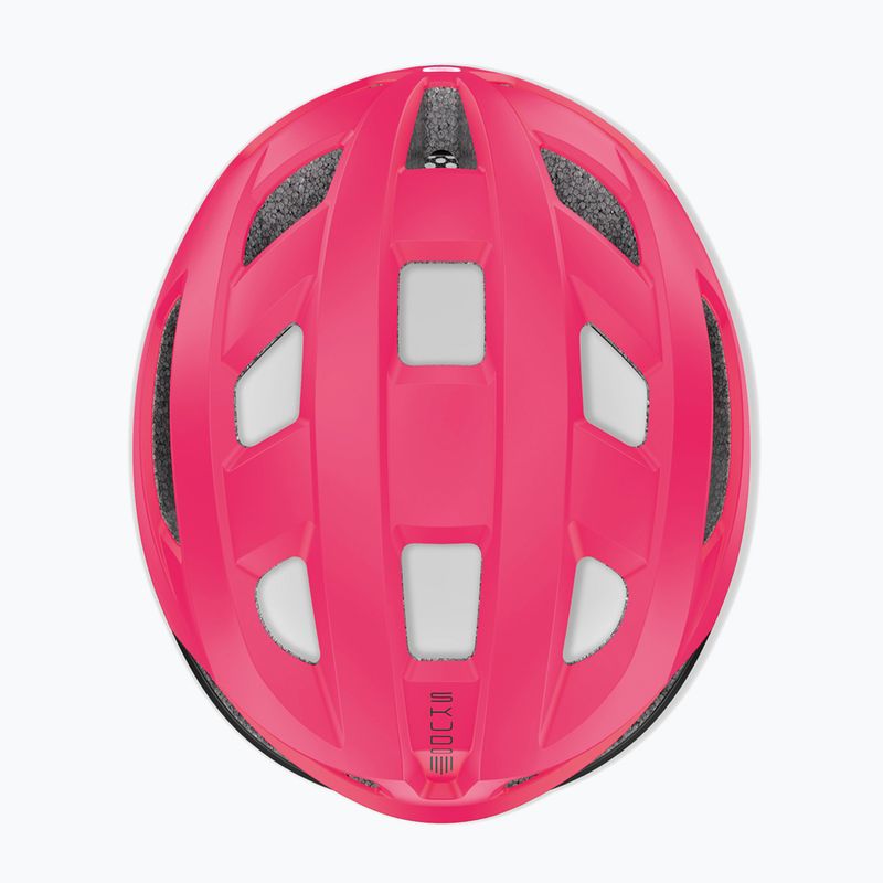 Casco da bici Rudy Project Skudo rosa fluo/nero opaco 7