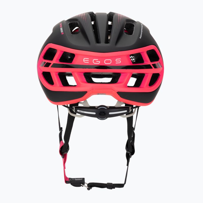 Casco da bici Rudy Project Egos nero/rosa fluo opaco 4