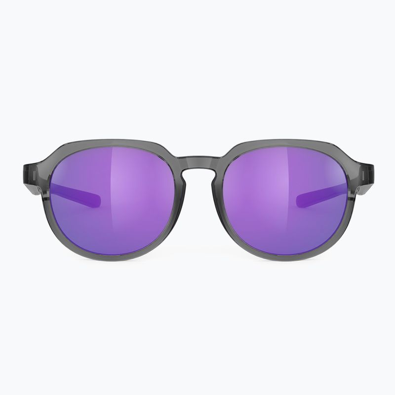 Occhiali da sole Rudy Project Glamshady crystal ash/multilaser viola 2