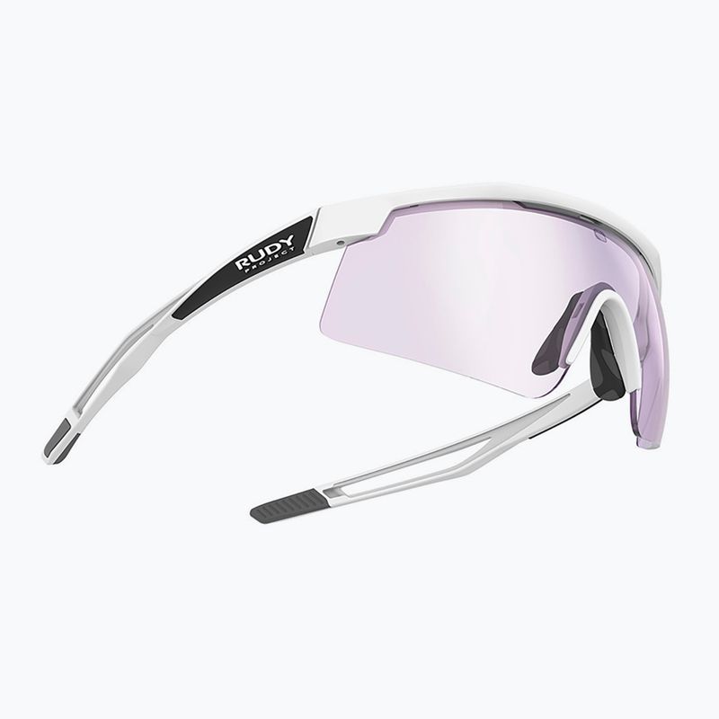 Occhiali da sole Rudy Project Turbolence white matte/impactx photochromic 2 laser purple 2