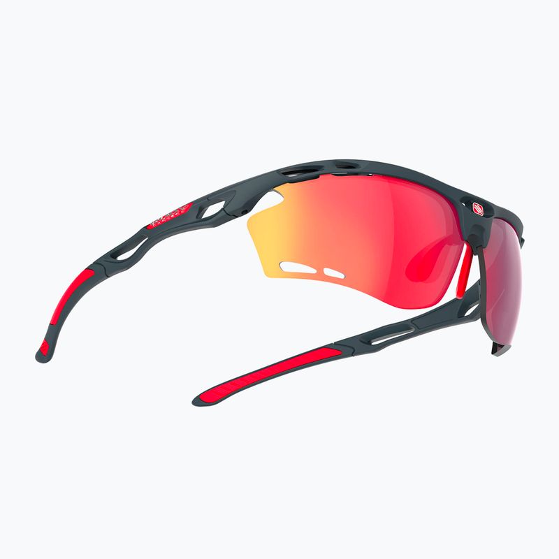 Occhiali da sole Rudy Project Propulse color carbone opaco/rosso multilaser 4