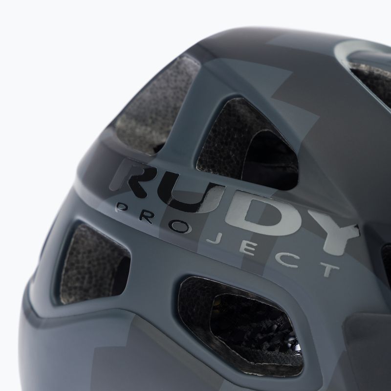 Rudy Project Protera + casco da bicicletta nero stealth opaco 6